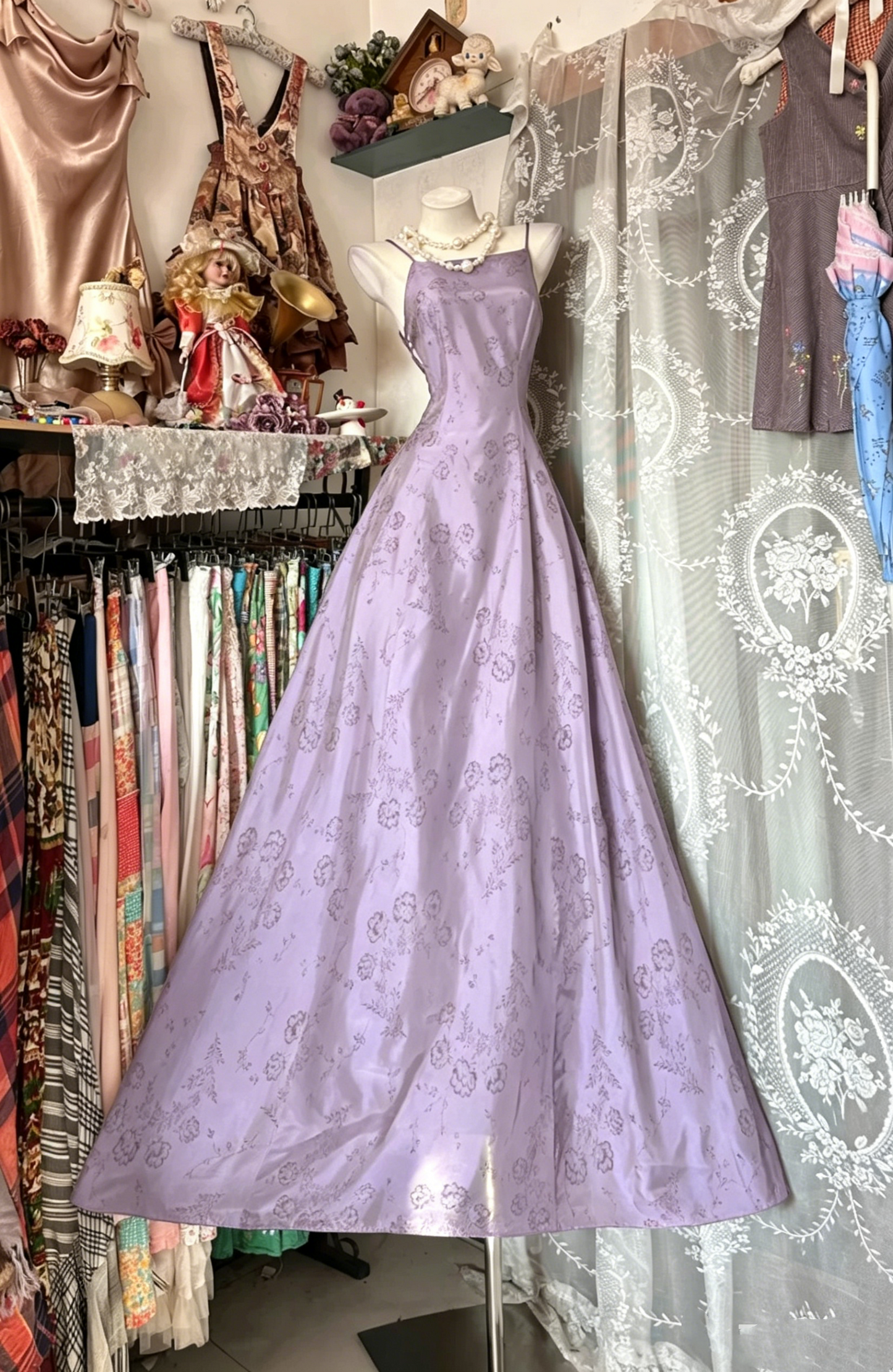Robes de Bal Élégantes Robe de Soirée Longue Bleu Marine à Bretelles Fines Tenues de Soirée Formelles N3728