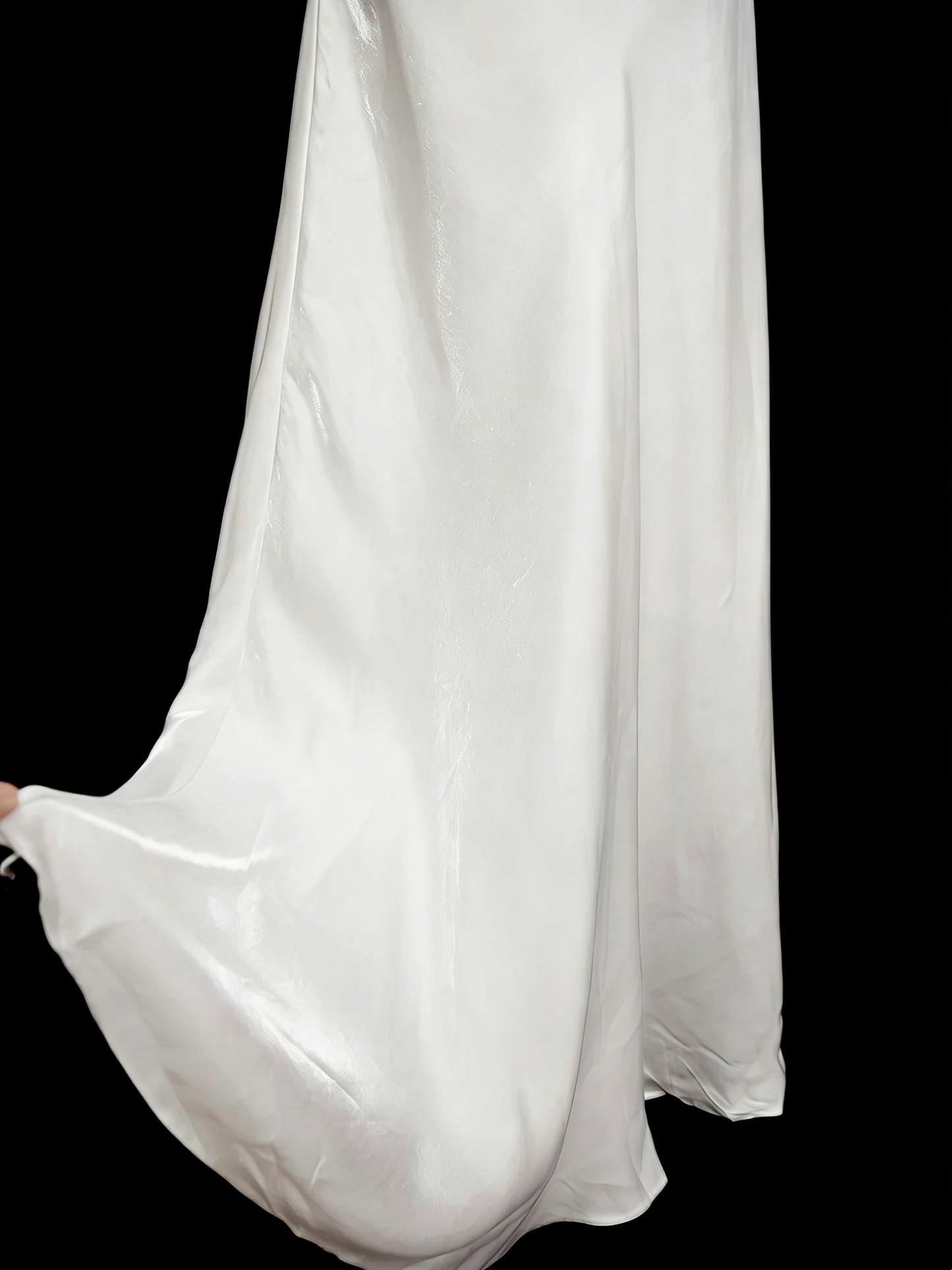 Vintage Fashion Night Aesthetic Mermaid Spaghetti Straps 80s 70s 90s White College Formal Outfit Long Prom Graduation Dresses N1148