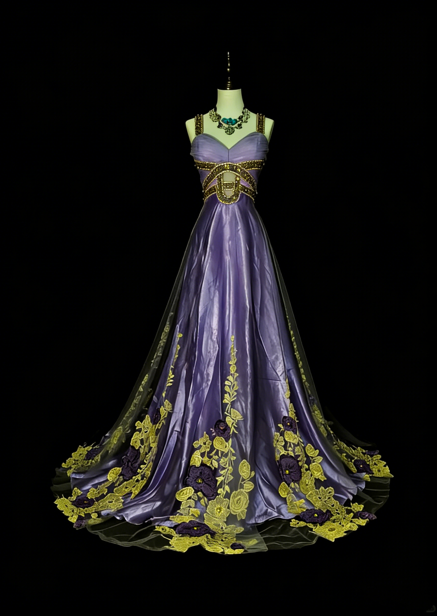 Robe de bal rétro années 70, coupe trapèze, bretelles spaghetti, satin raisin, sans manches, N1487