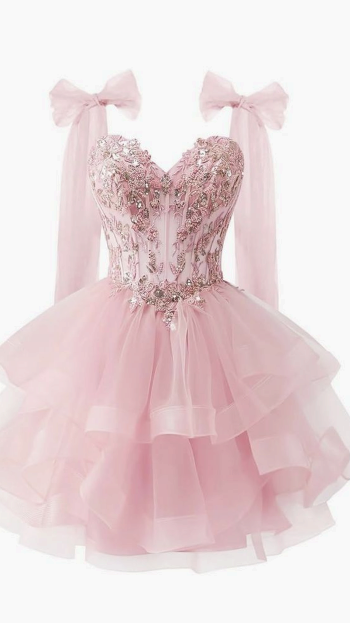 Sexy Robe de Bal Bretelles Fines Dentelle Rose Courte Mini Robe de Fête Cocktail Robes de Retour à la Maison N4232