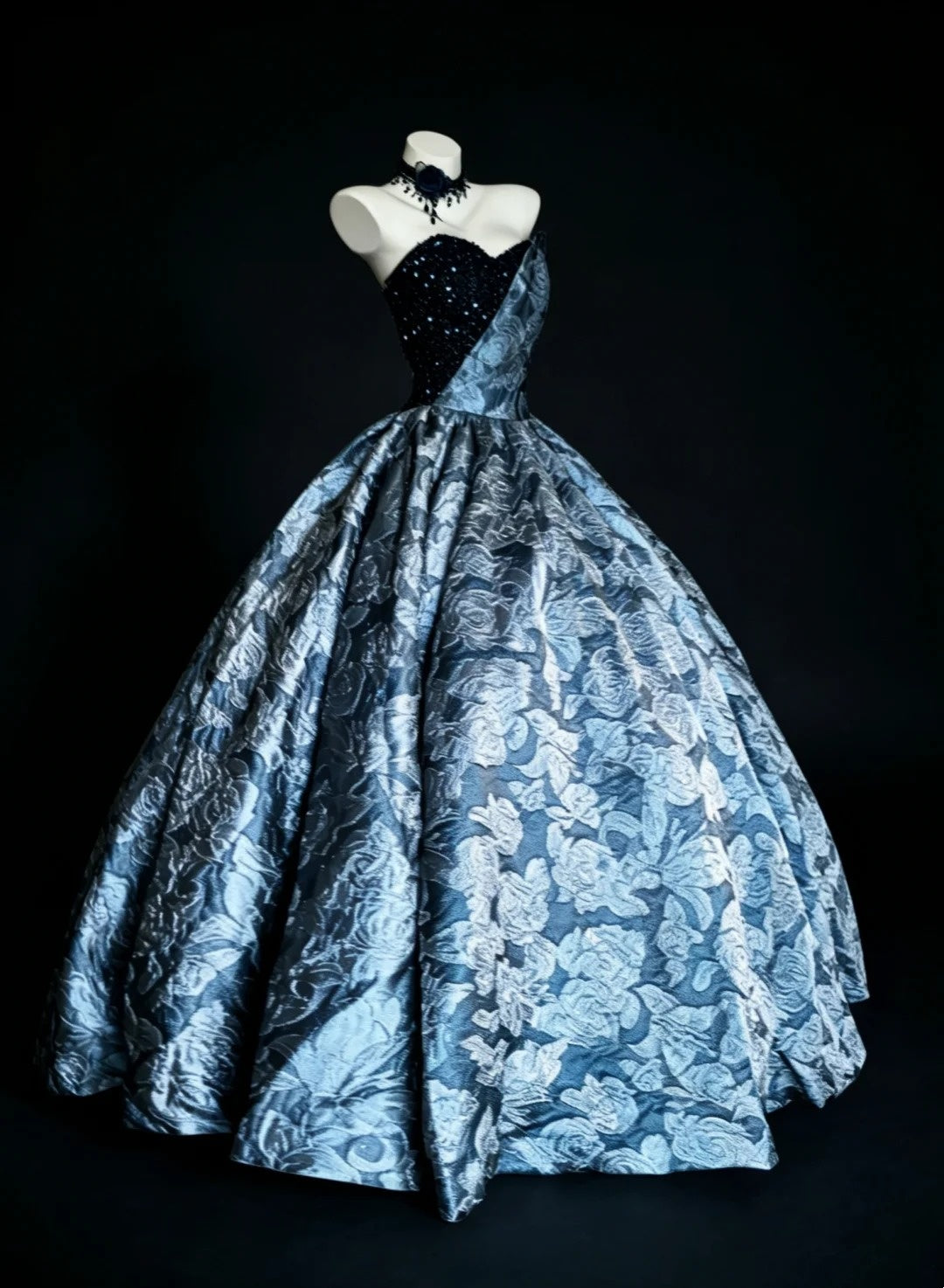 Sweet Ball Gown Sweetheart Blue Satin Sweet 16 Dresses Quinceanera Dress Long 15 Vestidos De Fiesta N4202