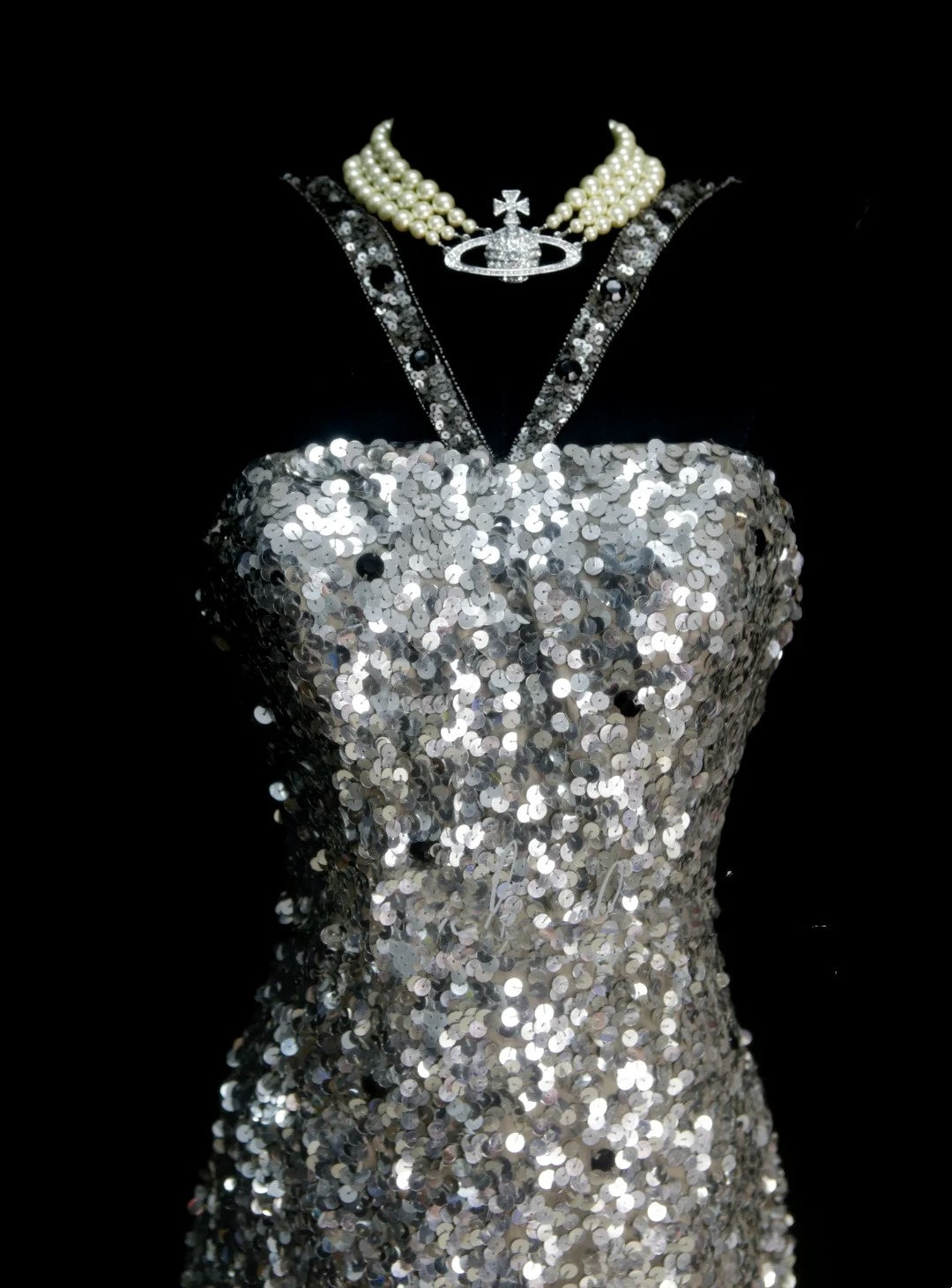 Robe fourreau bustier gris argenté inspirée des années 2000, robe de bal courte N1381