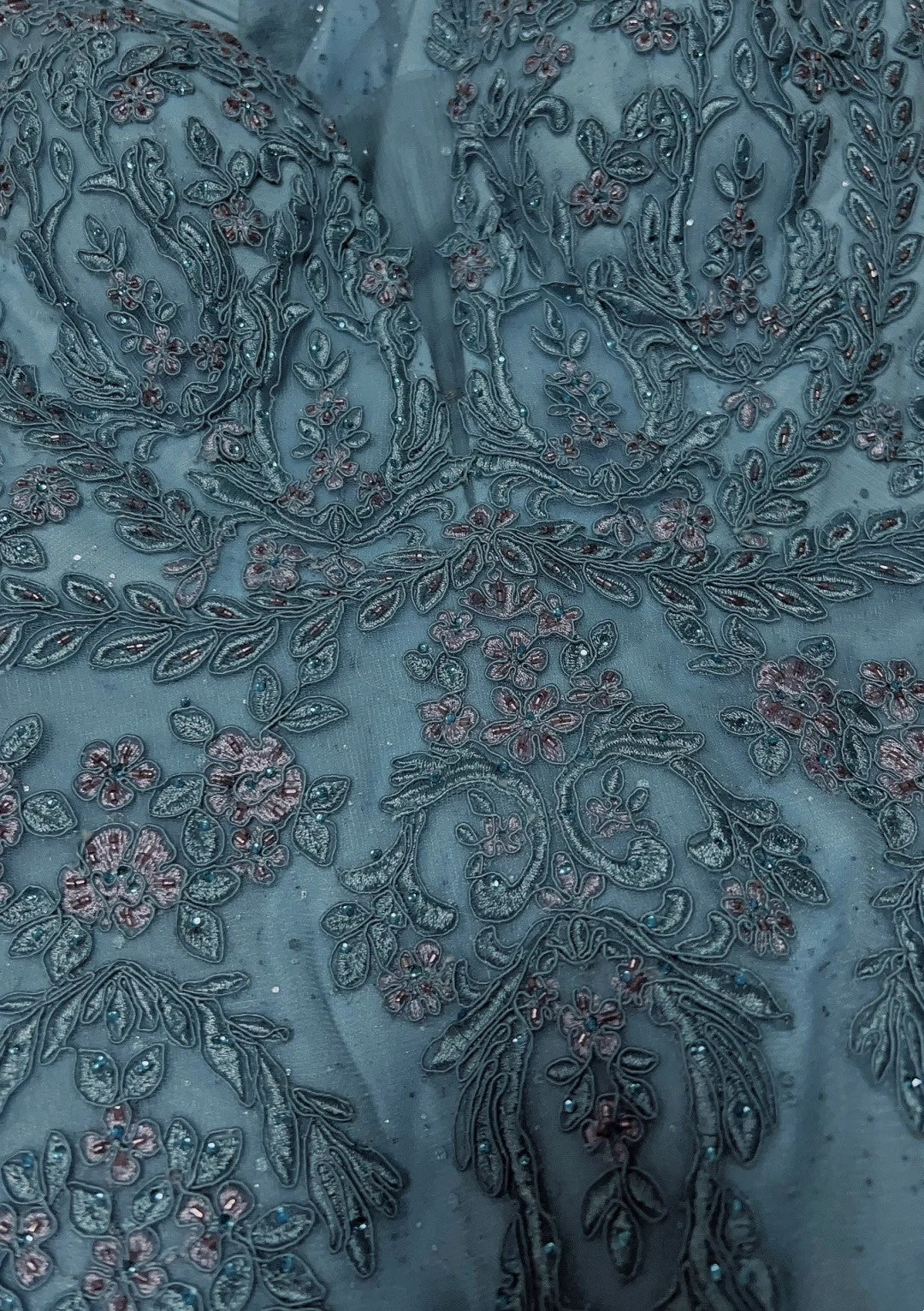 Inspiration Robes de bal vintage Sirène Col en V Bleu ciel clair Longues années 1990 avec appliques de dentelle Robes de soirée N3359