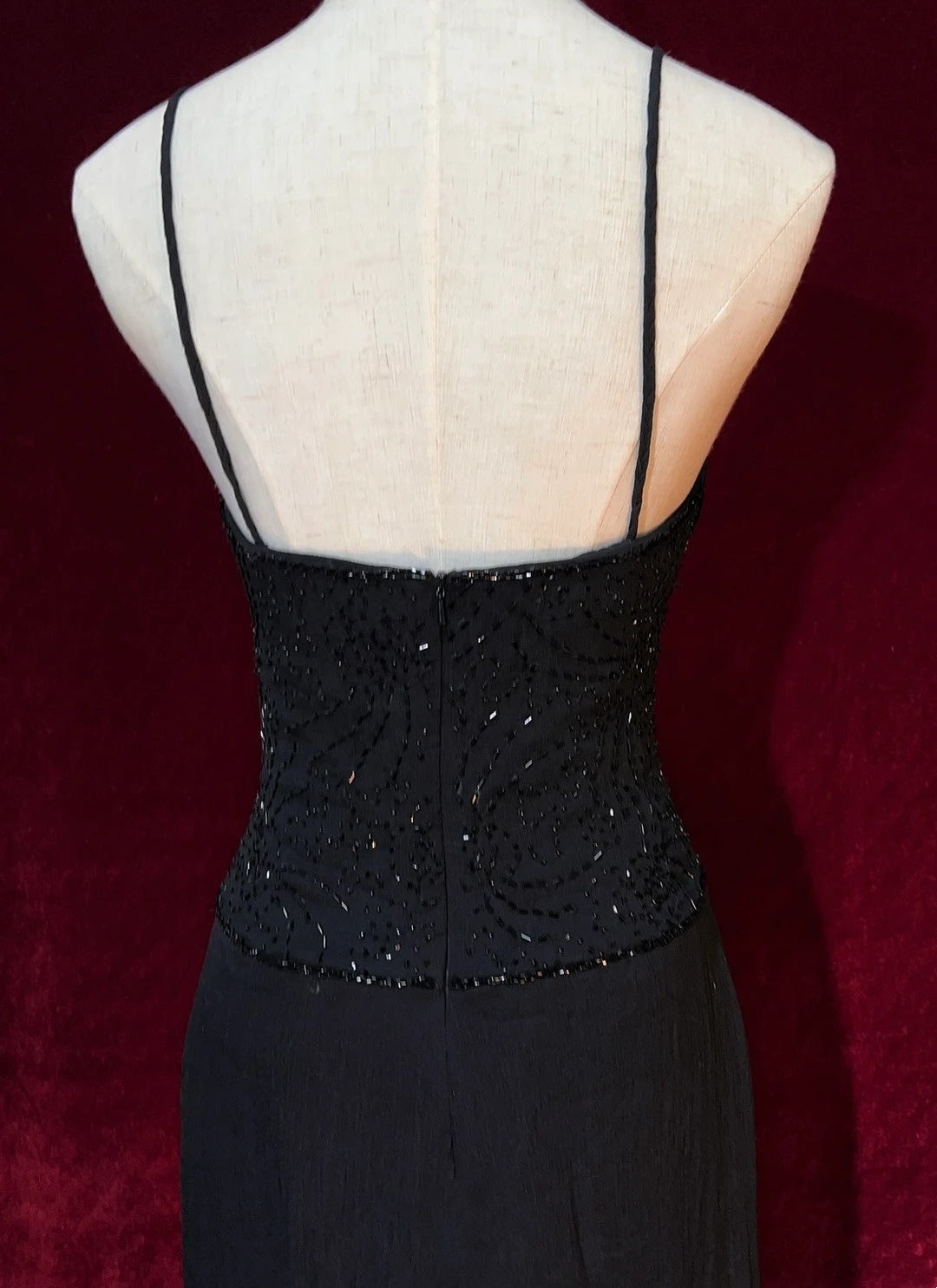 Süßes schwarzes Chiffon-Partykleid mit A-Linie, Spaghettiträgern, kurz, Mini-Cocktailkleid, Abschlusskleid N3846