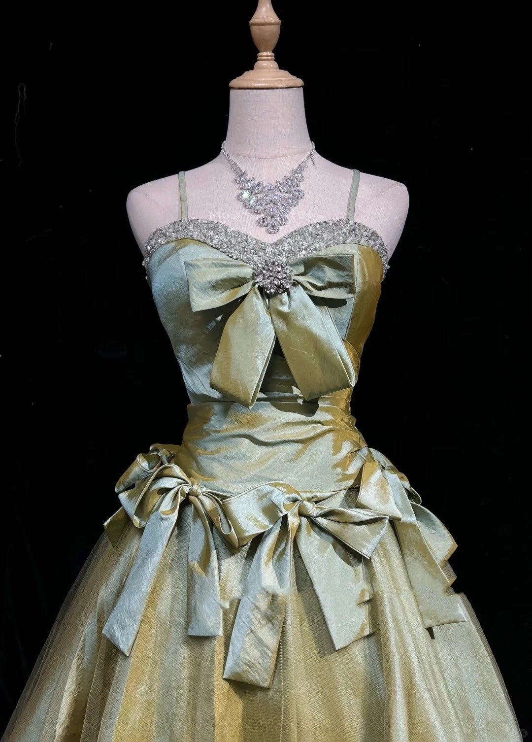 Vintage Ball Gown Spaghetti Straps Olive Green 12th Grad Short Mini length Aesthetic Look Homecoming Dresses RB4338