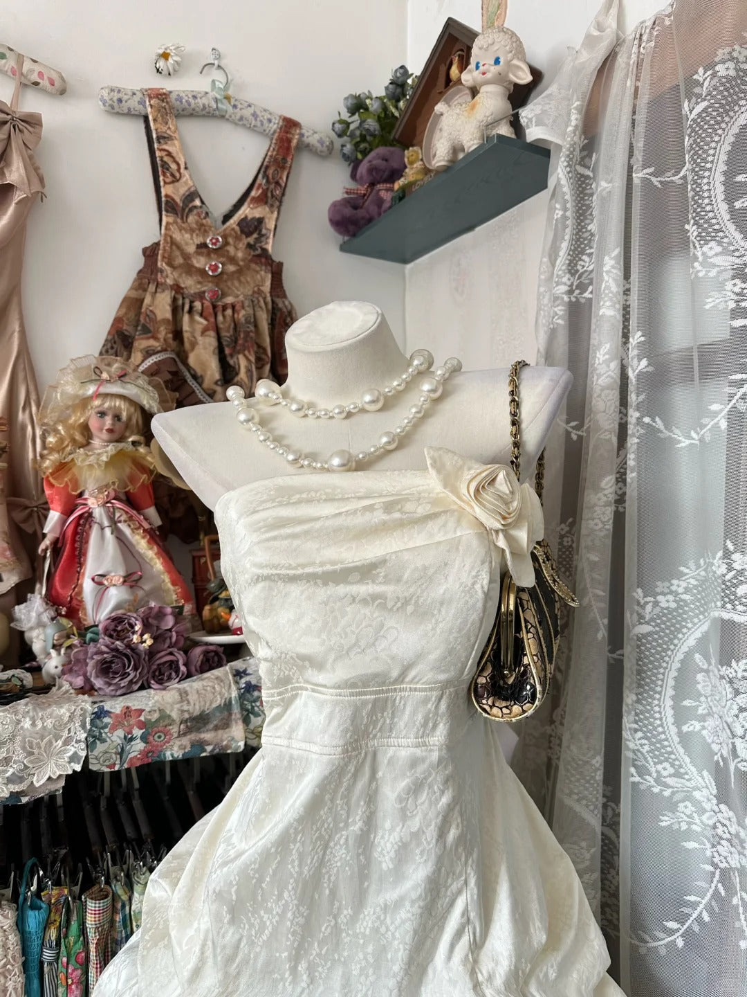 Robe de bal simple bustier en satin courte pour remise de diplôme, anniversaire, robe de soirée, N3733