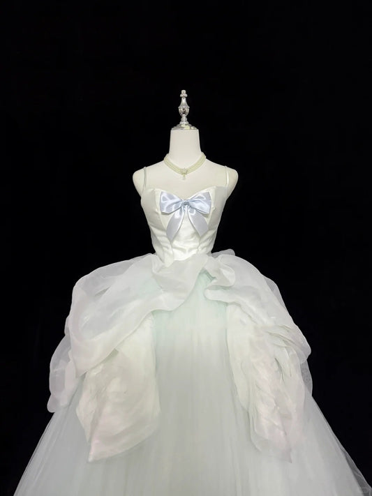 Sweet 16 Dresses Long Ball Gown Sweet Sixteen Long Birthday Dress Spaghetti Straps Formal Gown RC0357