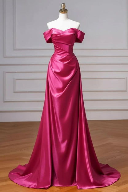 Robe de bal bleu marine à épaules dénudées et traîne amovible N1853