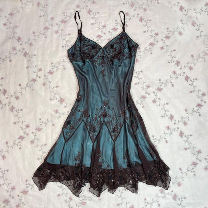 Gorgeous Vintage Exquisite Beading Spaetti Strap Homecoming Dress Evening Outfits Inspiration RB9232