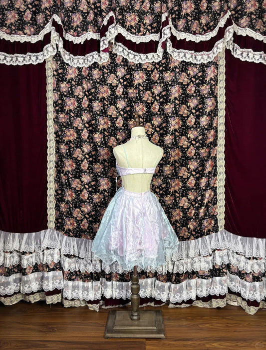 Charming Hoco Dress Homecoming Dresses Ball Gown Spaghetti Strap Pink With Butterfly 16th Birthday Party Outfits RB6392