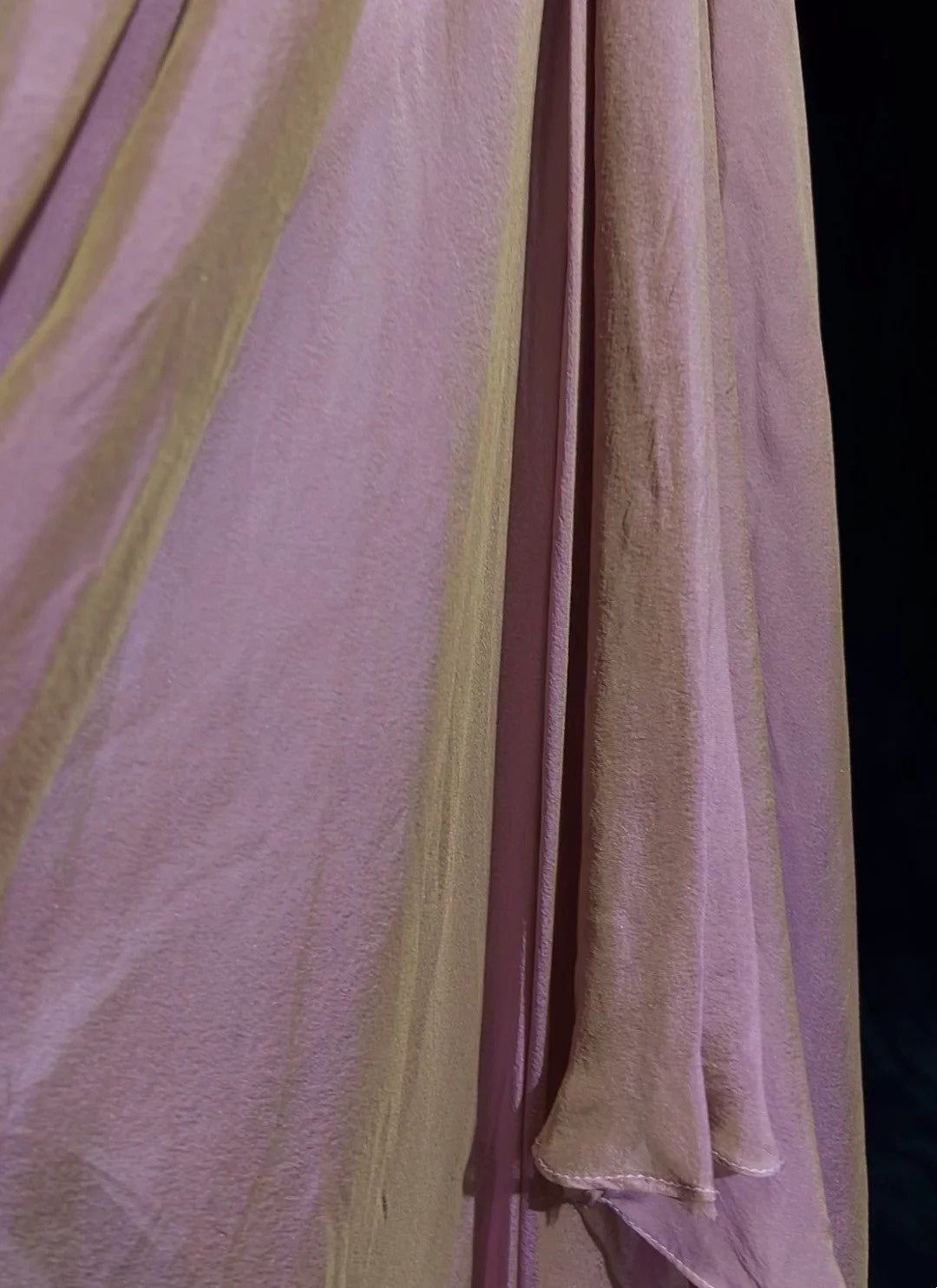 Robes de bal vintage fourreau asymétrique roses avec appliques années 1960 longue robe de soirée N2608