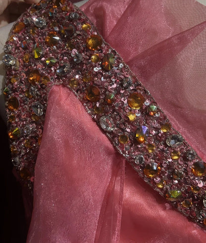Vintage Prom Dresses Inspo Sheath One Shoulder Pink 80s With Beading Short Formal Gowns N3385