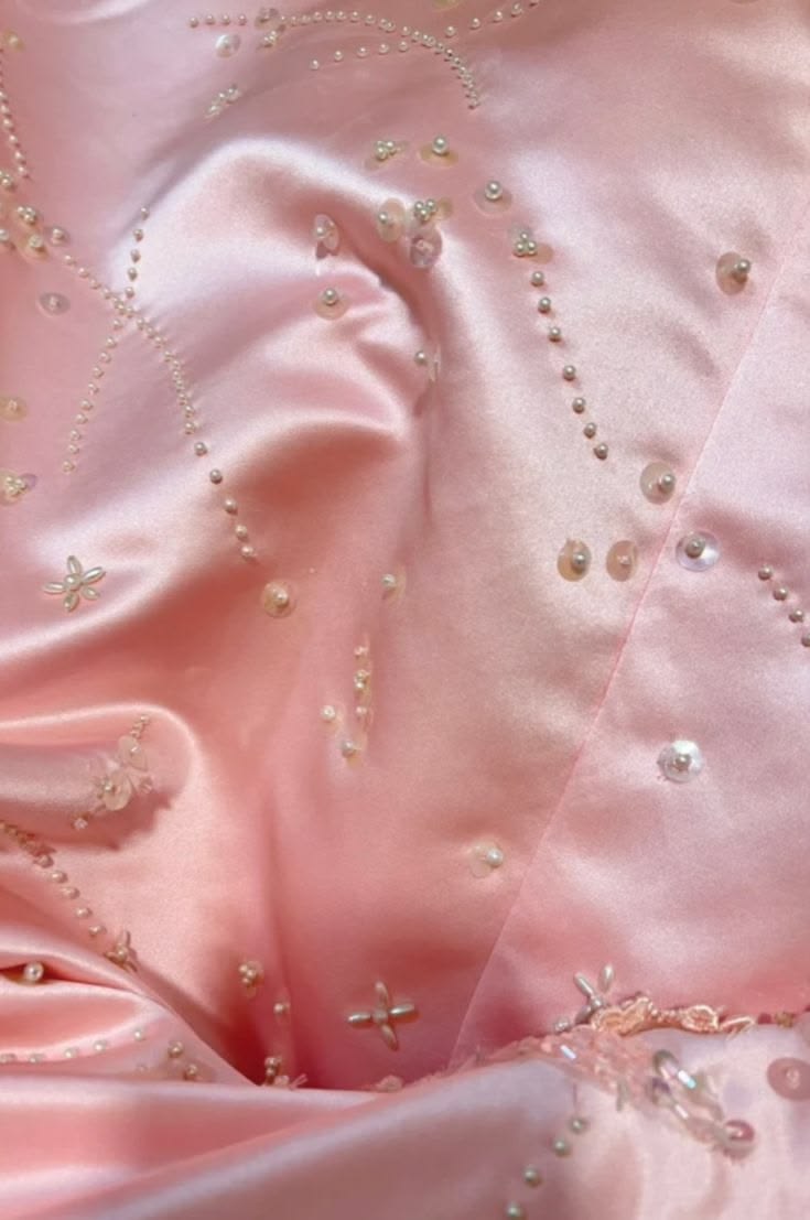 Elegantes, ärmelloses, trägerloses, langes, rosafarbenes Ballkleid mit Perlenbesatz, A-Linie, Modell N588