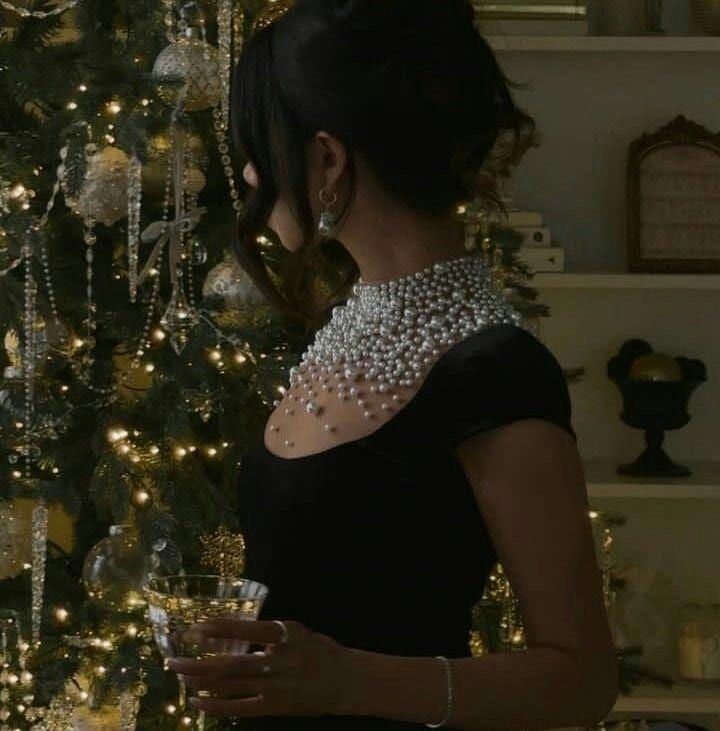 Schwarzes Samt-Abendkleid mit Perlenverzierungen, Partykleid, Geburtstagskleid, Ballkleid AB1634
