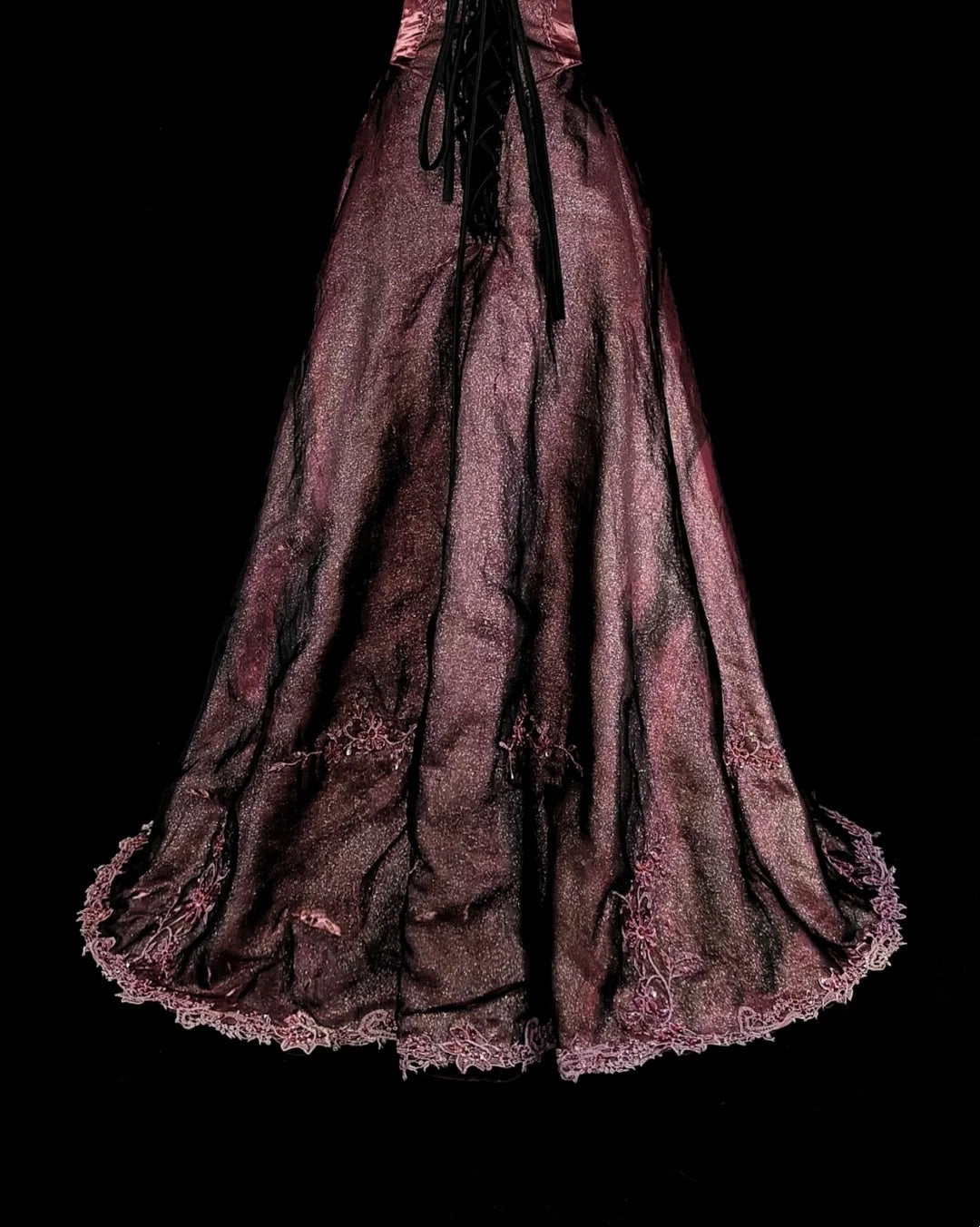 Vintage-Abendkleider im Stil der 1950er Jahre: Elegantes, trägerloses, langes, braunes Ballkleid – Inspiration für formelle Anlässe (N1994)