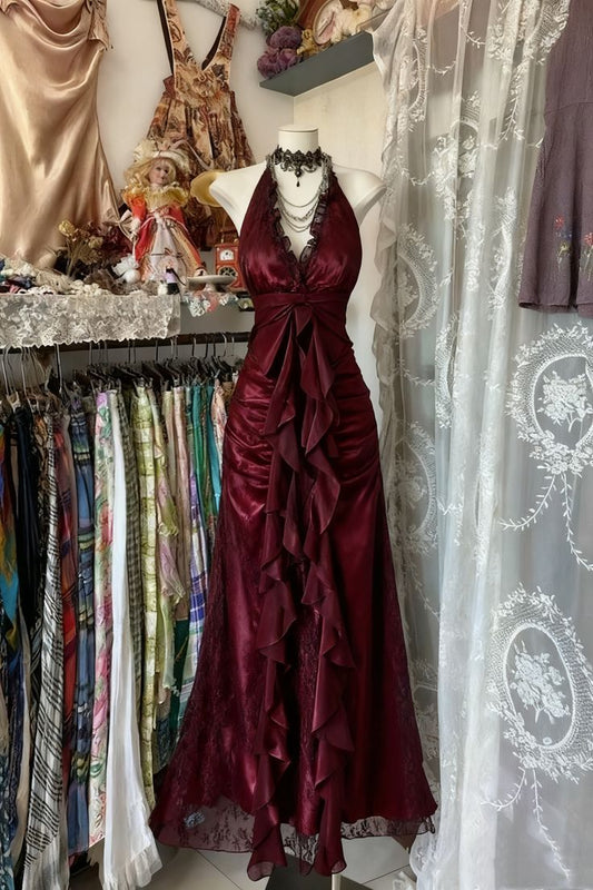 Elegantes schwarzes Vintage-Abendkleid, Prinzessinnenkleid, festliches Kleid N781