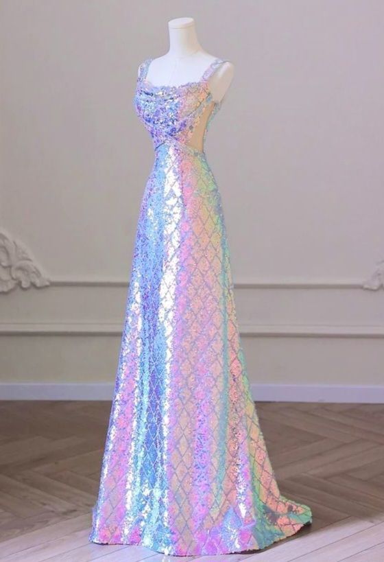 Glitzerndes Pailletten-Meerjungfrauen-Abendkleid mit Herzausschnitt – Inspiration für formelle Partys und Abschlussbälle AB1254