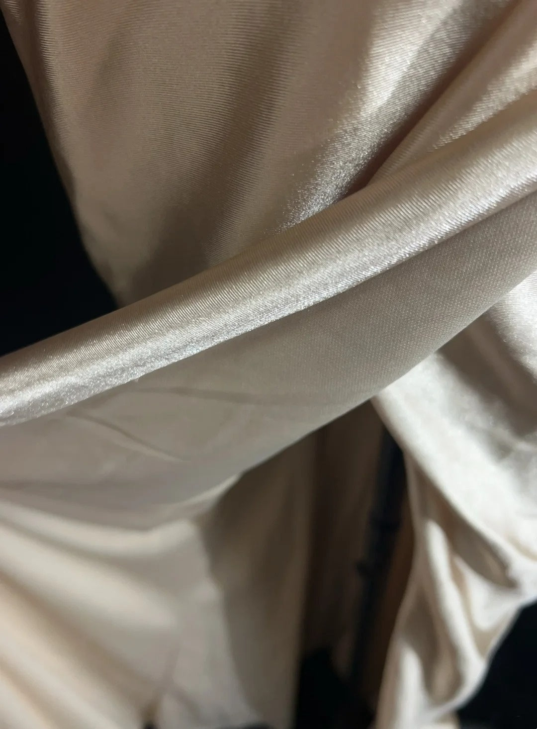 Vintage 90er Abschlussballkleider Meerjungfrau Off Shoulder Champagner Satin Langes Ballkleid N3010