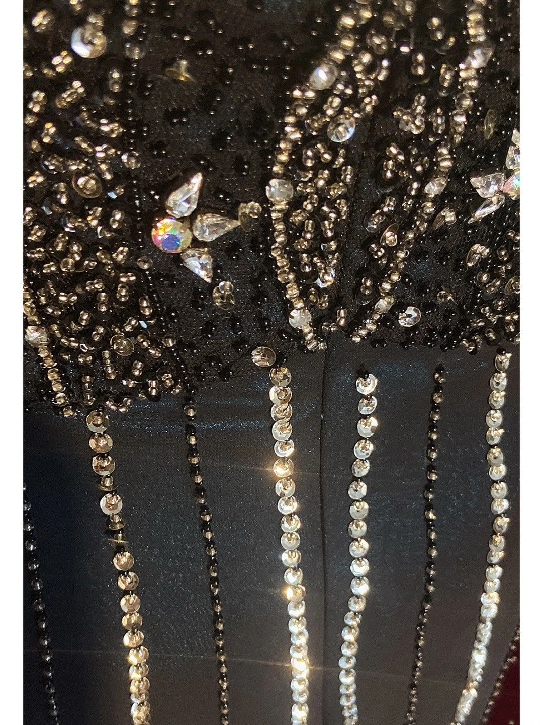Robes de bal scintillantes, inspiration sirène, années 90, col licou, bleu marine foncé avec perles, pour femmes, robe de soirée N3273
