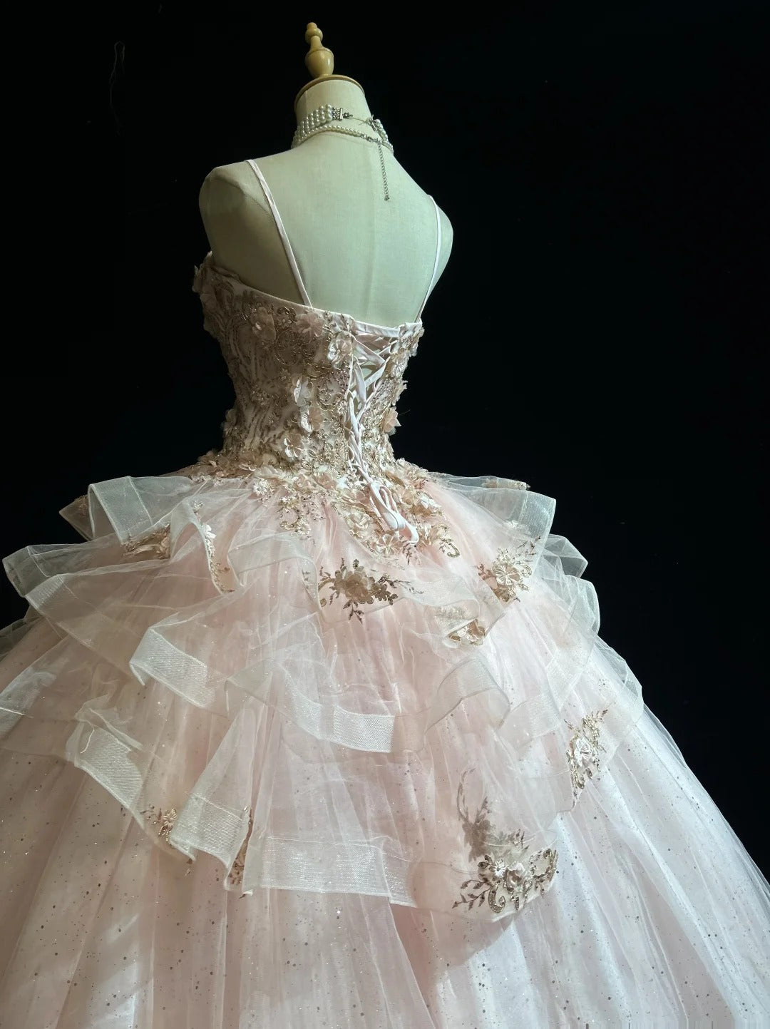 Robe de bal bustier en tulle avec fleurs Robe de soirée Sweet 16 Robe de Quinceanera longue 15 Vestidos De Fiesta N4219