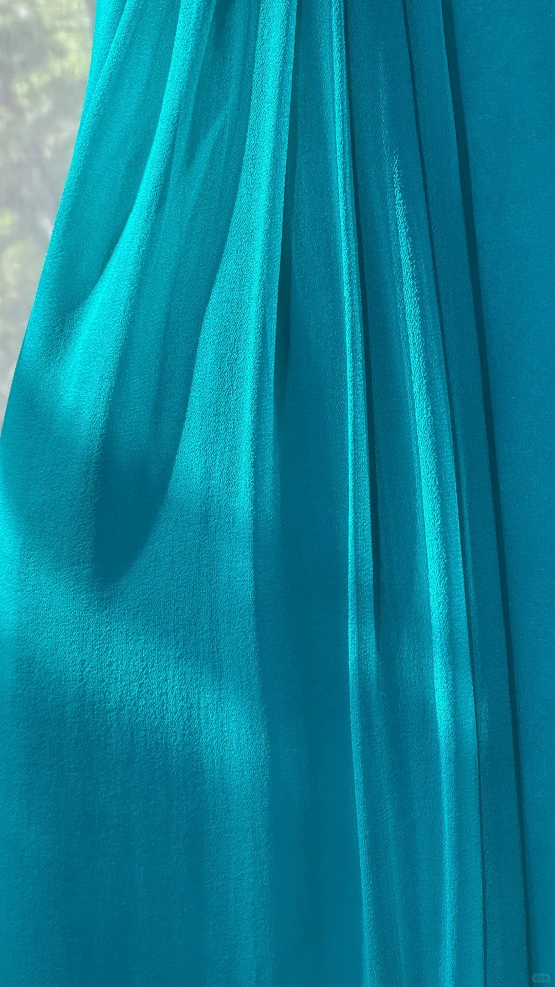 Charmantes Robes de Bal Sirène Licou Bleu avec Perles Longues Tenues de Soirée N3573
