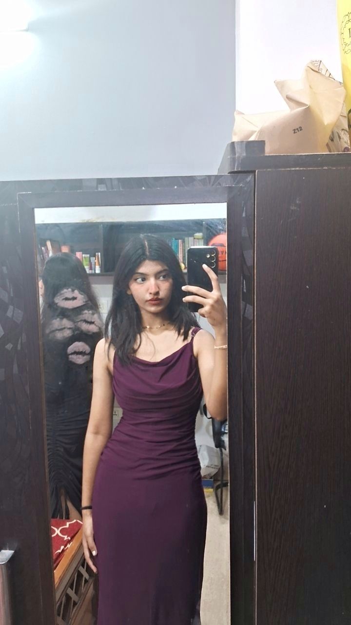 Robe de bal longue vintage sirène à bretelles spaghetti en mousseline violette, tenue de soirée pour la remise des diplômes N442