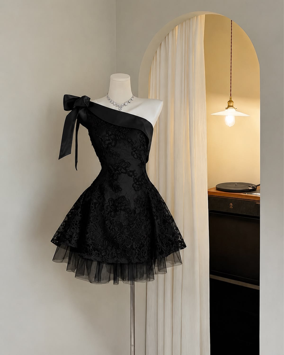 Simple A Line One Shoulder Black Sleeveless Homecoming Dress Mini Hoco Dress Cocktail Outfits RB9241