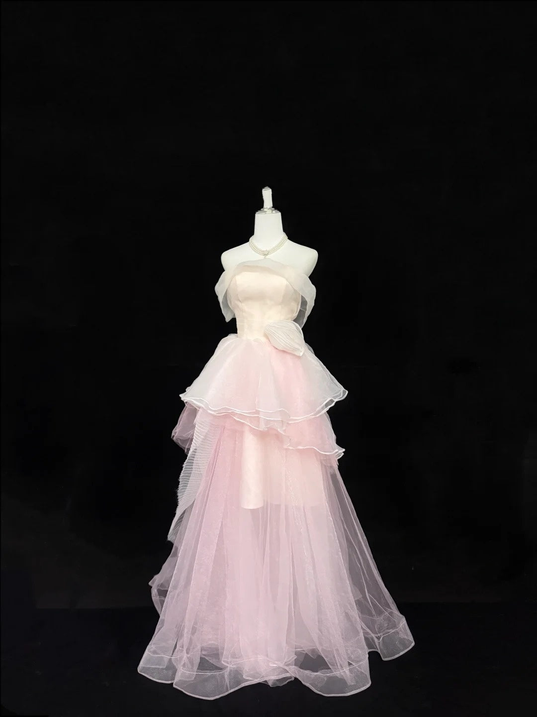 Pink Prom Dress Inspo Ball Gown Off Shoulder Long 18th Birthday Outfits Formal Party Gown RC0266