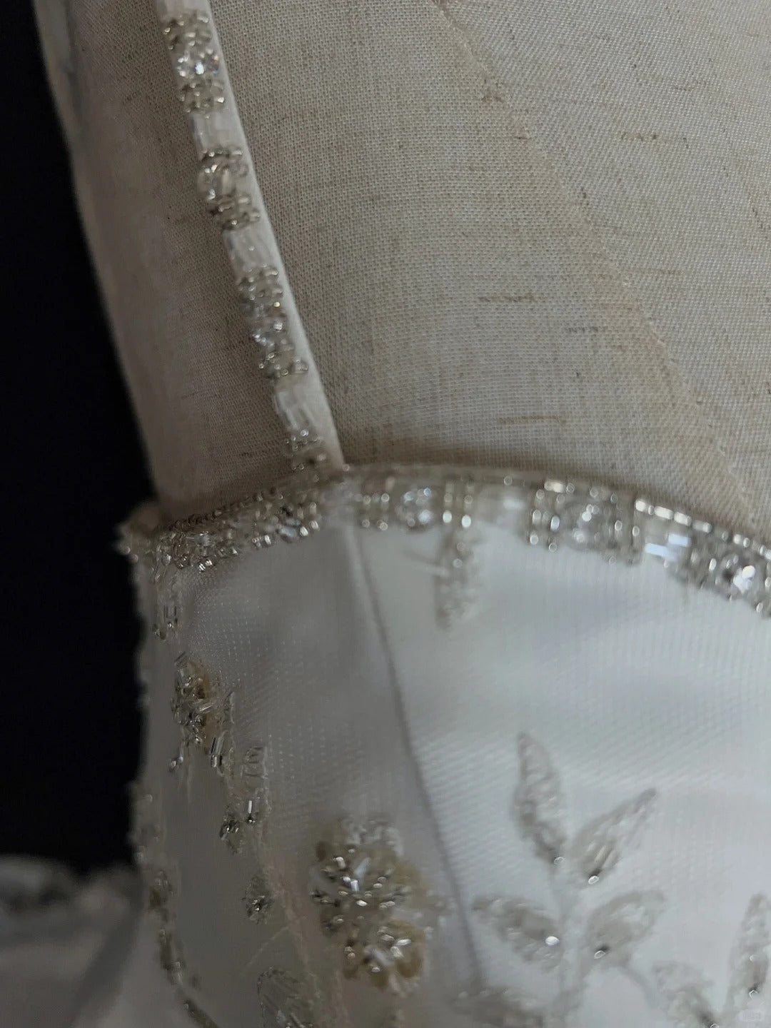 Vintage Brautkleider Inspo Meerjungfrau Spaghettiträger Weiß Lang 1980er Mit Spitze Brautkleider N3367