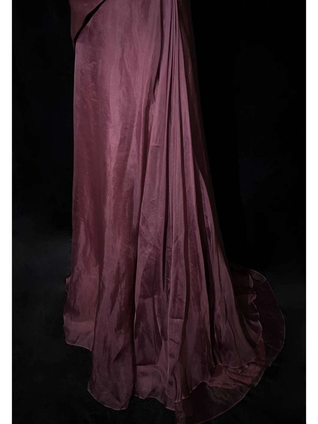 Schöne Abschlussballkleider Meerjungfrau One Shoulder Lila Lange Formelle Abendgarderobe N3664