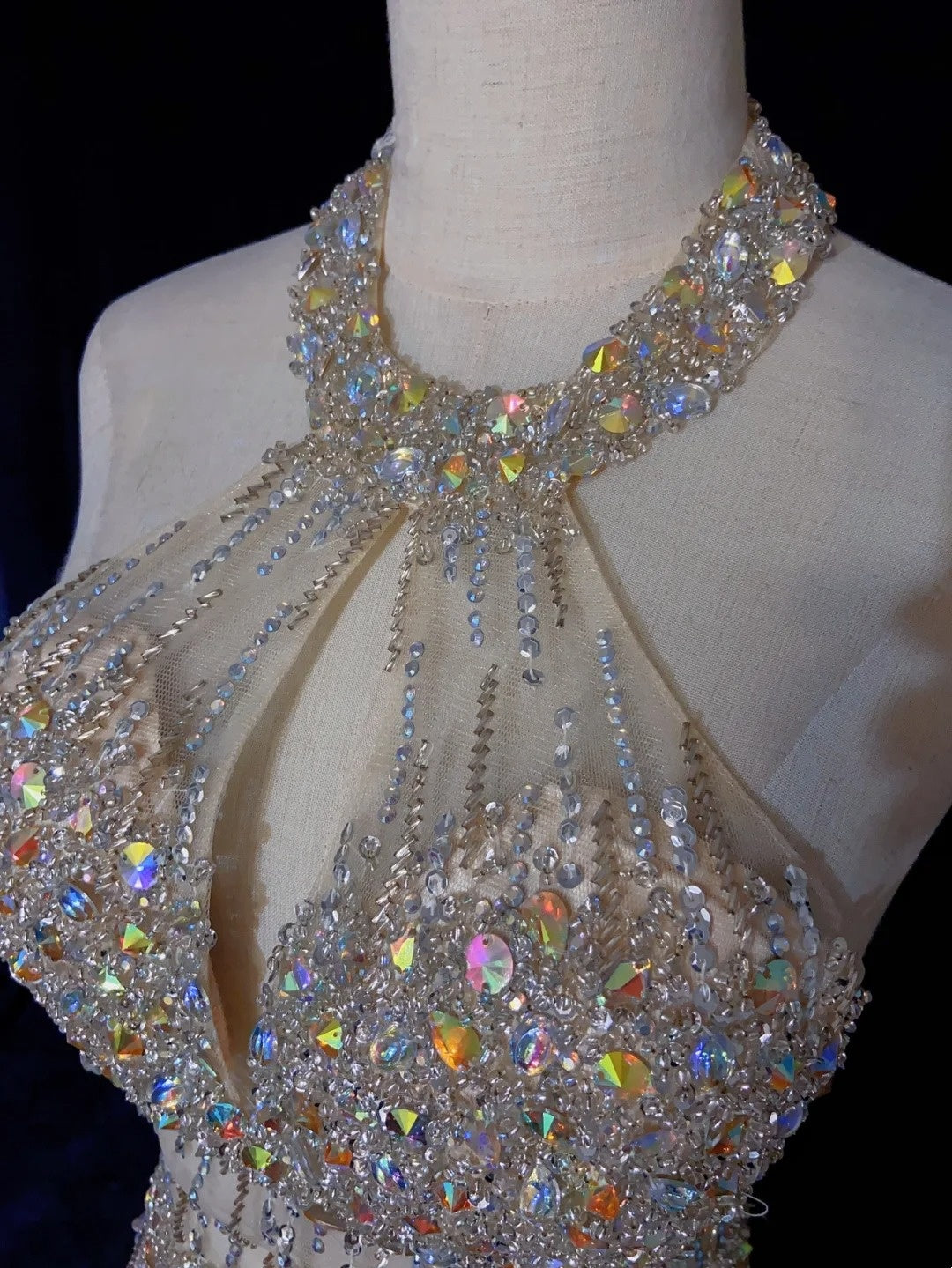 Vintage Prom Dresses Inspo A line Halter Pink Chiffon Beading With Backless For Women Formal Dress N3256