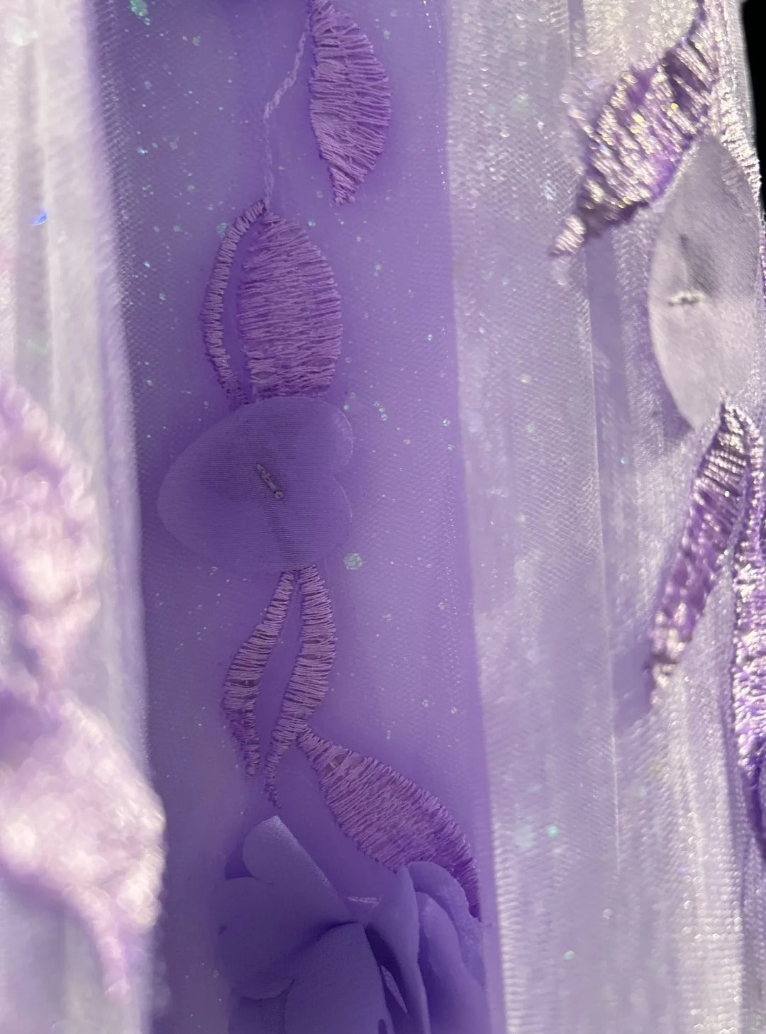 Robes de bal de princesse avec fleurs 3D, épaules dénudées, lilas, tenues de soirée formelles N3894