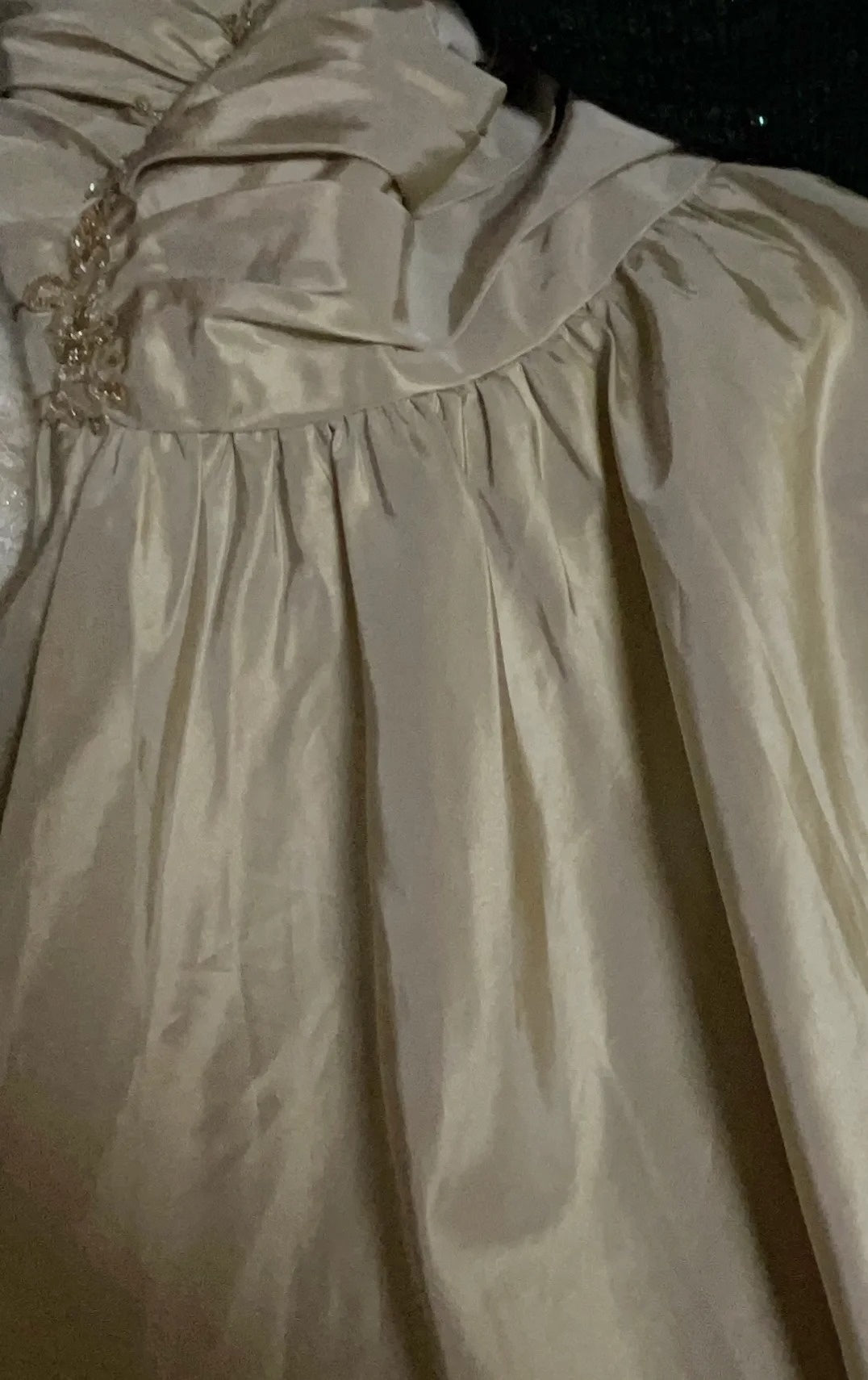 Vintage Abschlussballkleider 2000er Meerjungfrau Sweetheart Champagner mit Perlenbesatz Langes Ballkleid N3023