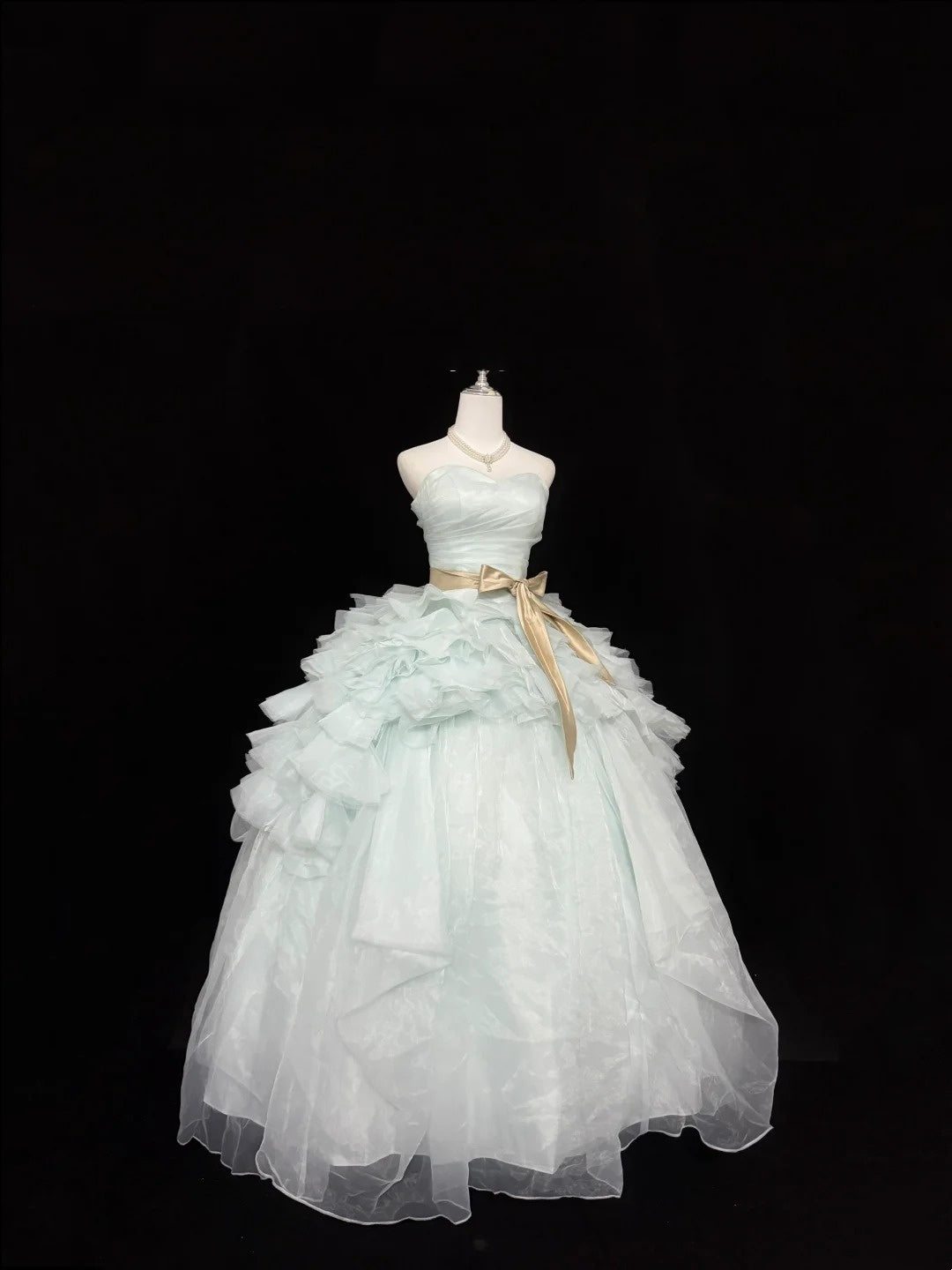 Langes Ballkleid für Sweet 16, langes Geburtstagskleid für den 16. Geburtstag, grünes herzförmiges Abendkleid RC0346