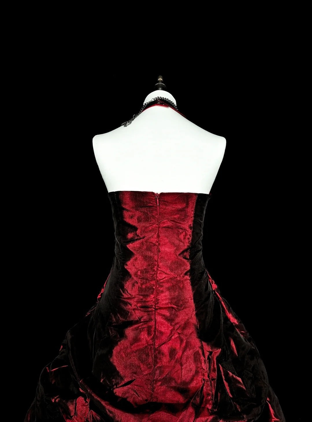 Robe De bal Vintage licou bordeaux taffetas doux 16 robes Quinceanera robe longue 15 robes De Fiesta N1828