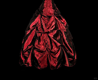 Robe De bal Vintage licou bordeaux taffetas doux 16 robes Quinceanera robe longue 15 robes De Fiesta N1828