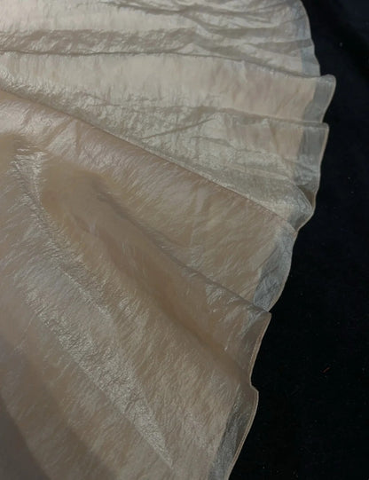 Robes de bal vintage en forme de A à bretelles spaghetti couleur champagne avec manches longues Robe de soirée années 90 N3001