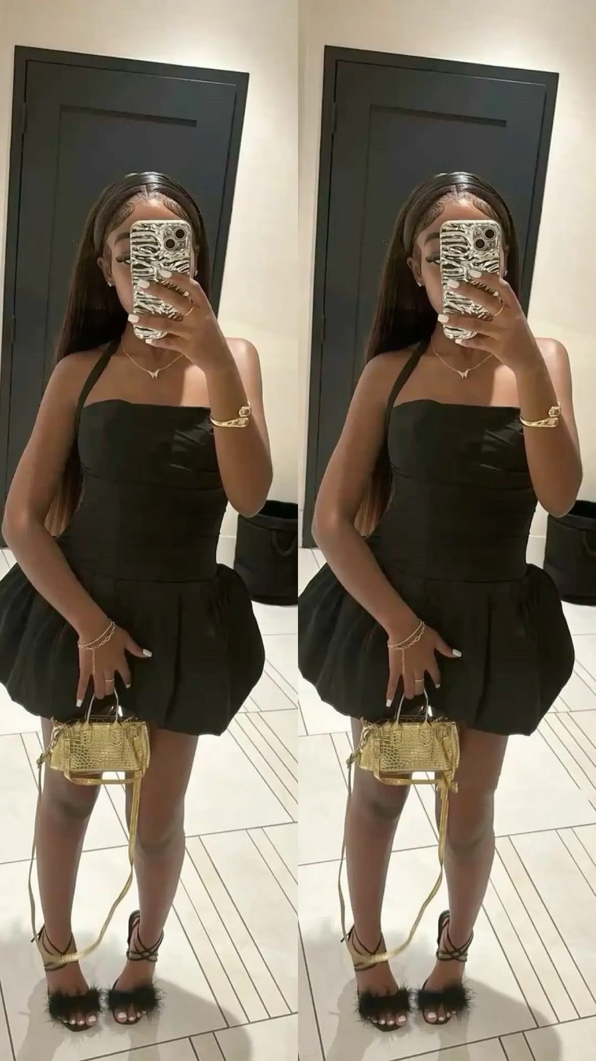 Sexy Etui-Halter-Kleid, kleines Schwarzes für schwarze Mädchen, Mini-Heimkehrkleider, kurze Outfits zum 17. Geburtstag RB4231