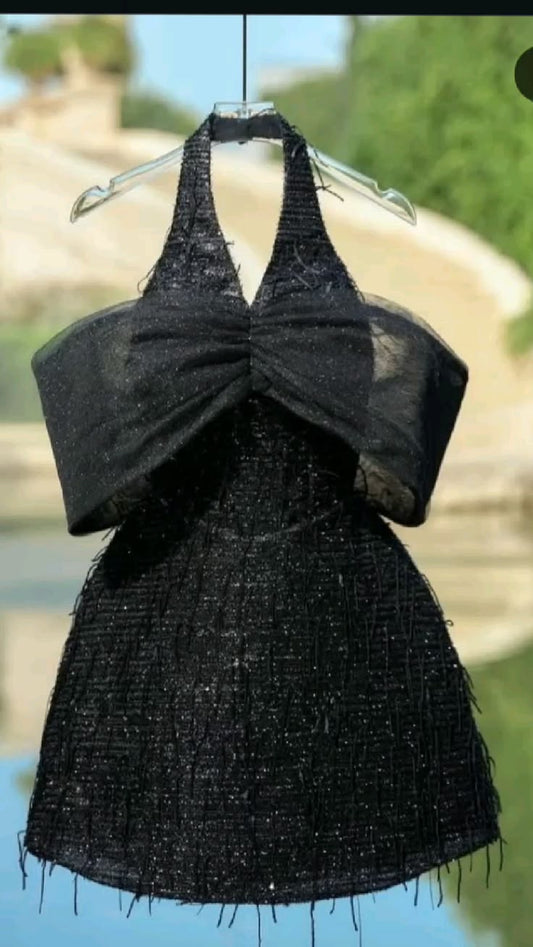 Modest Hoco Dress Homecoming Dresses Black Theme Party Wear 17th Birthday Party Outfits RB6413