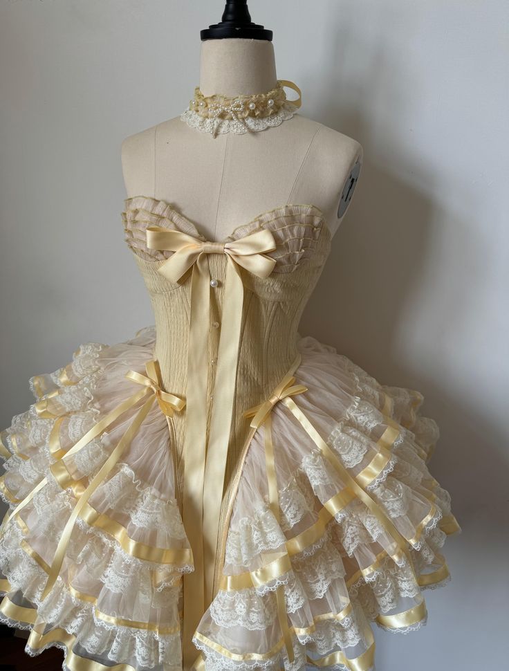 Robe de bal sophistiquée en dentelle jaune bustier pour filles noires, robe de soirée courte, mini-robe d'anniversaire pour les 18 ans, tenue de hoco RB3765