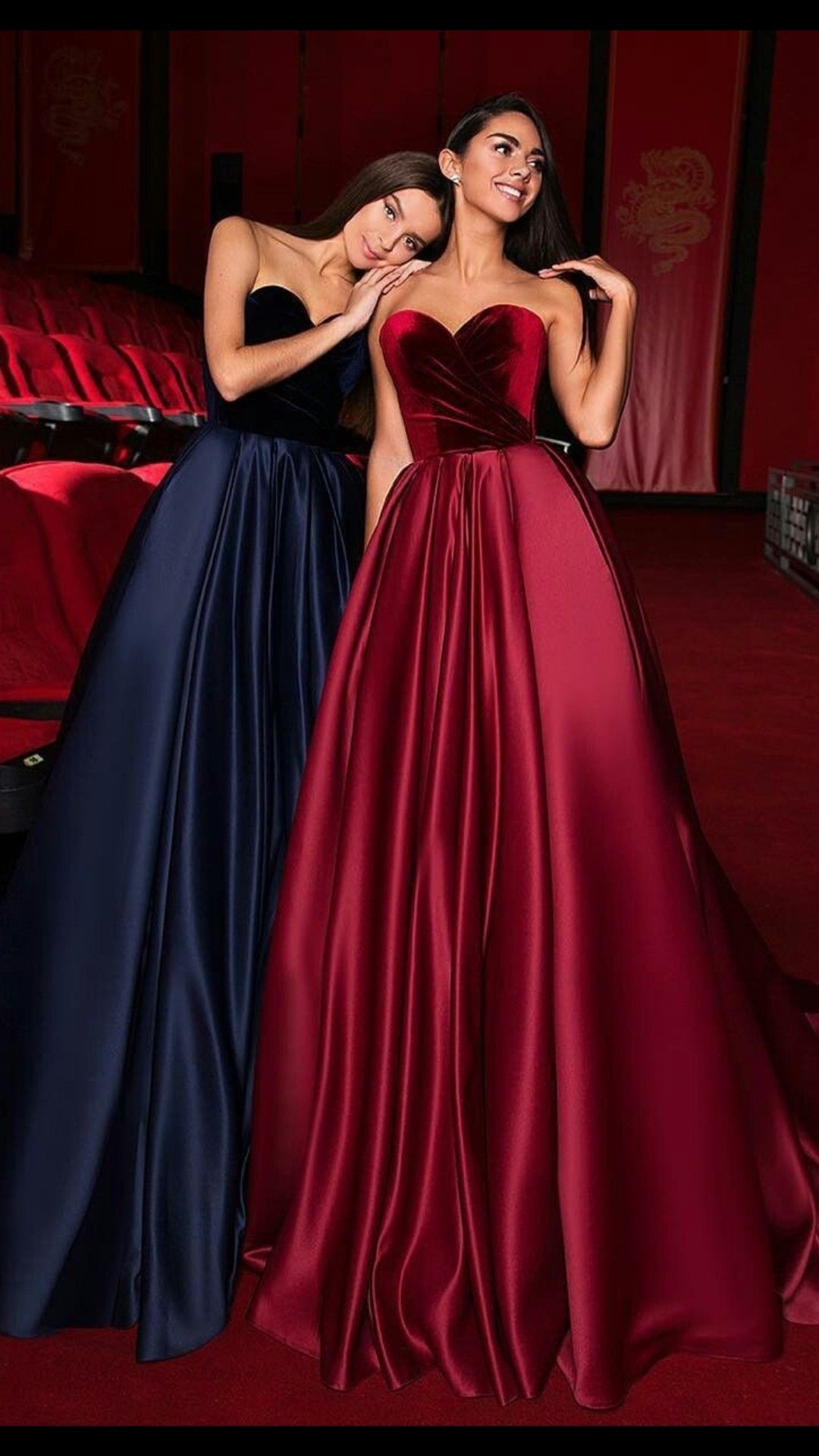 Simple A line Sweetheart Satin Long Formal Gowns Evening Maxi Prom Dress Bodycon For Women Party Outfits AB1235