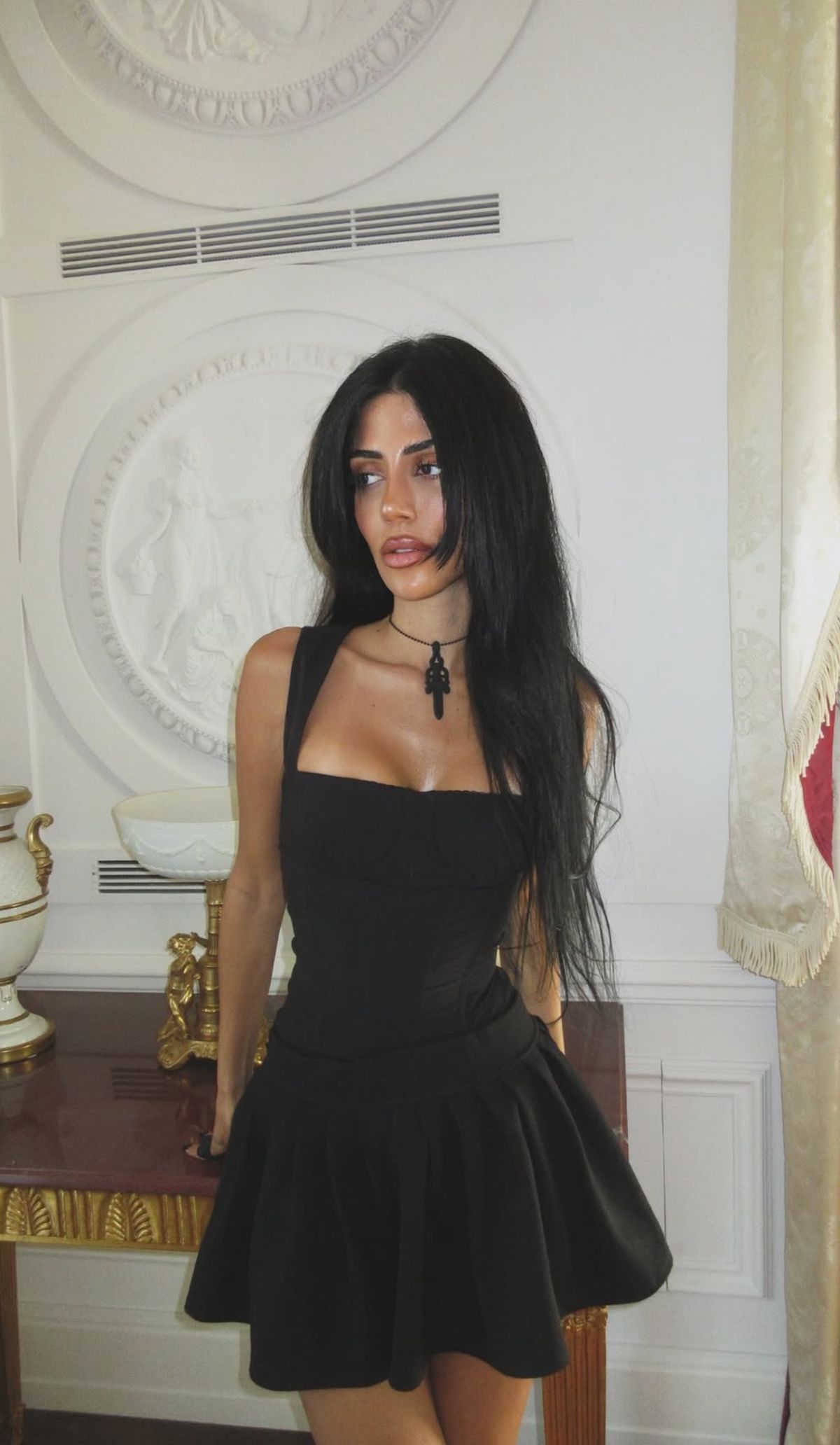 Sexy A line Halter Little Black Dress Short Party Dresses Homecoming Dress Cocktail Gown RB8973