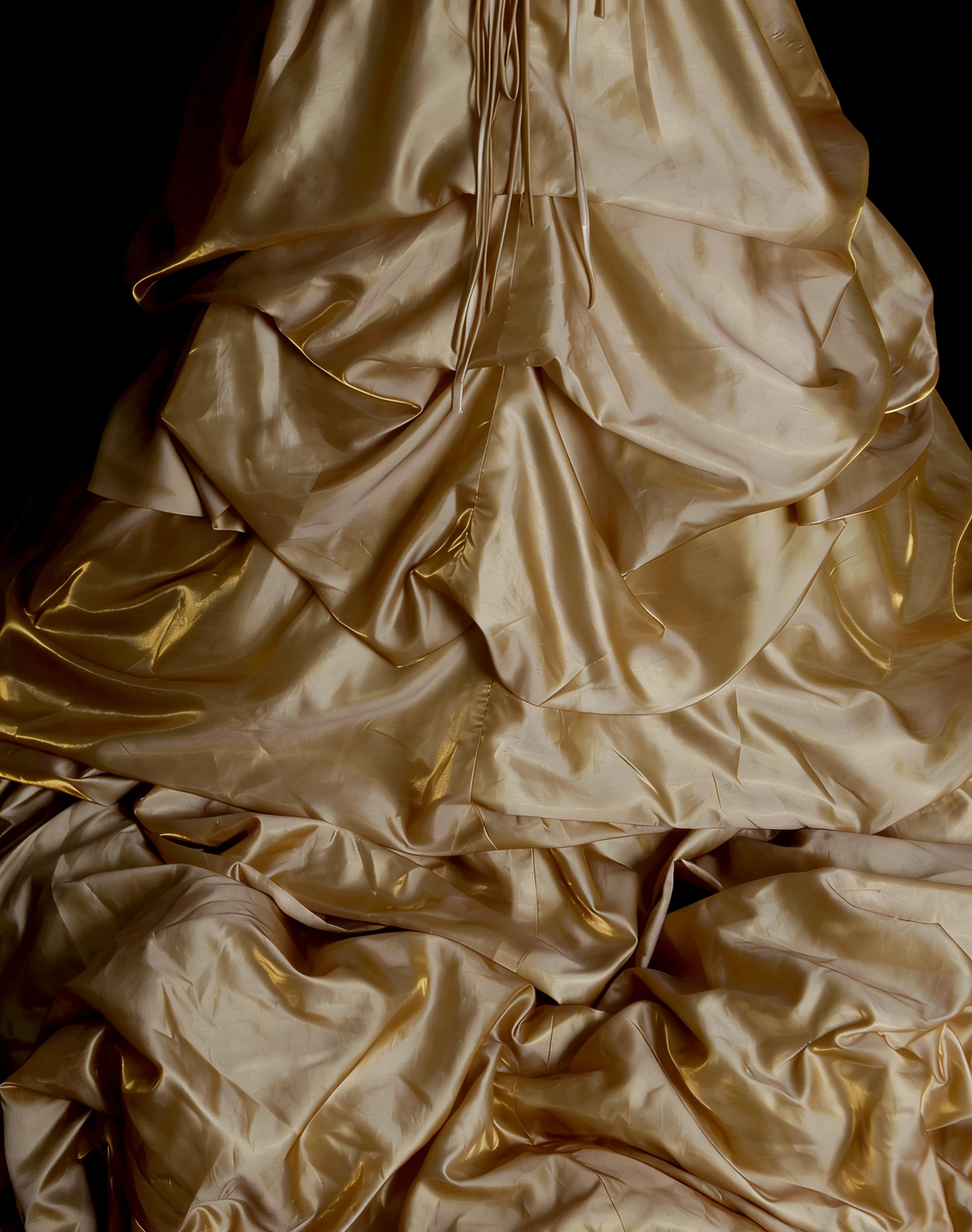 Robe de bal vintage bustier dorée pour Sweet 16, robe de quinceañera avec fleurs 3D, longue, taille 15, Vestidos De Fiesta N1316