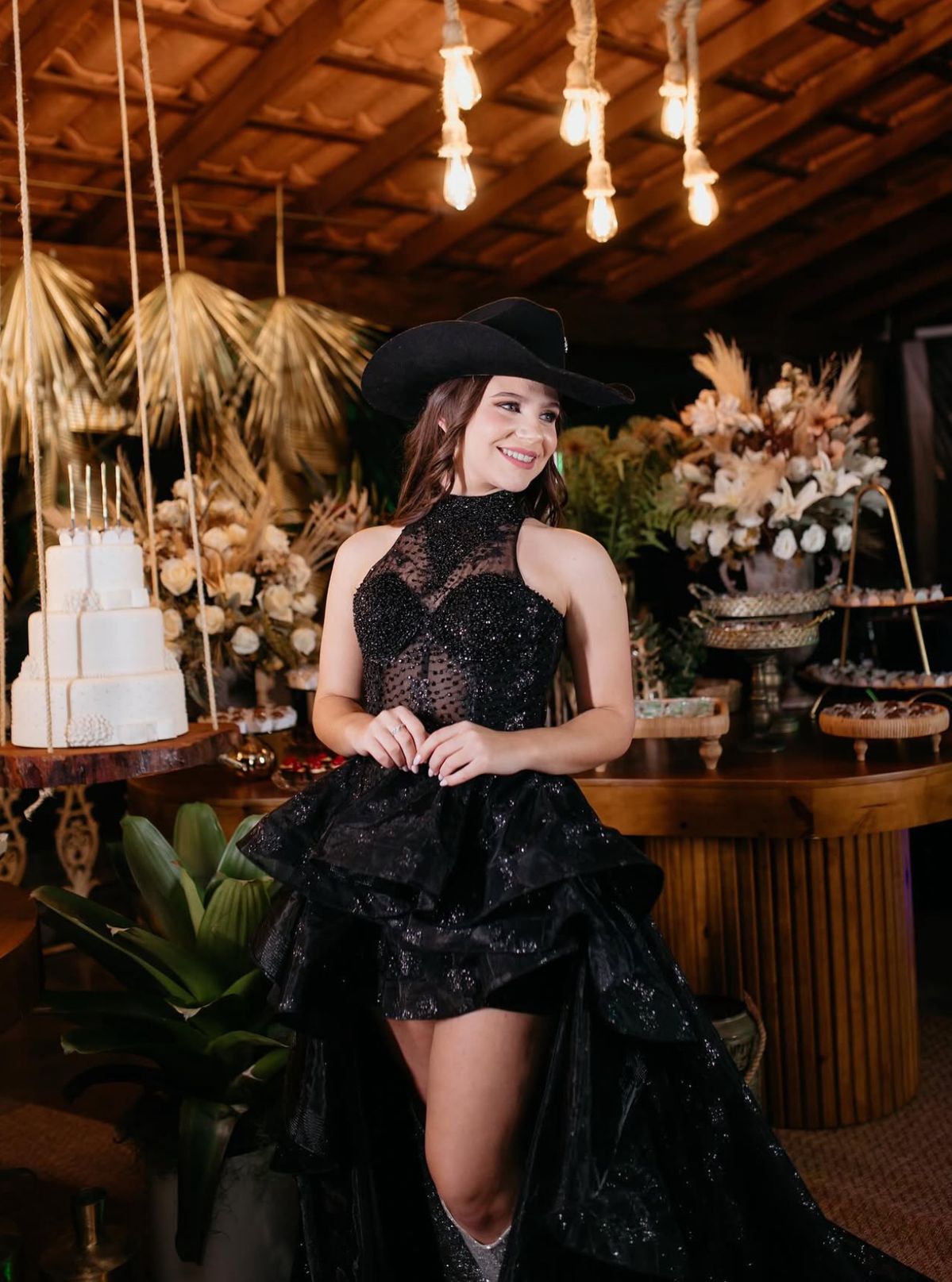 Schwarzes, langes, asymmetrisches Ballkleid aus Organza für Damen, formelles Abendkleid für Tanz und Party AB1725