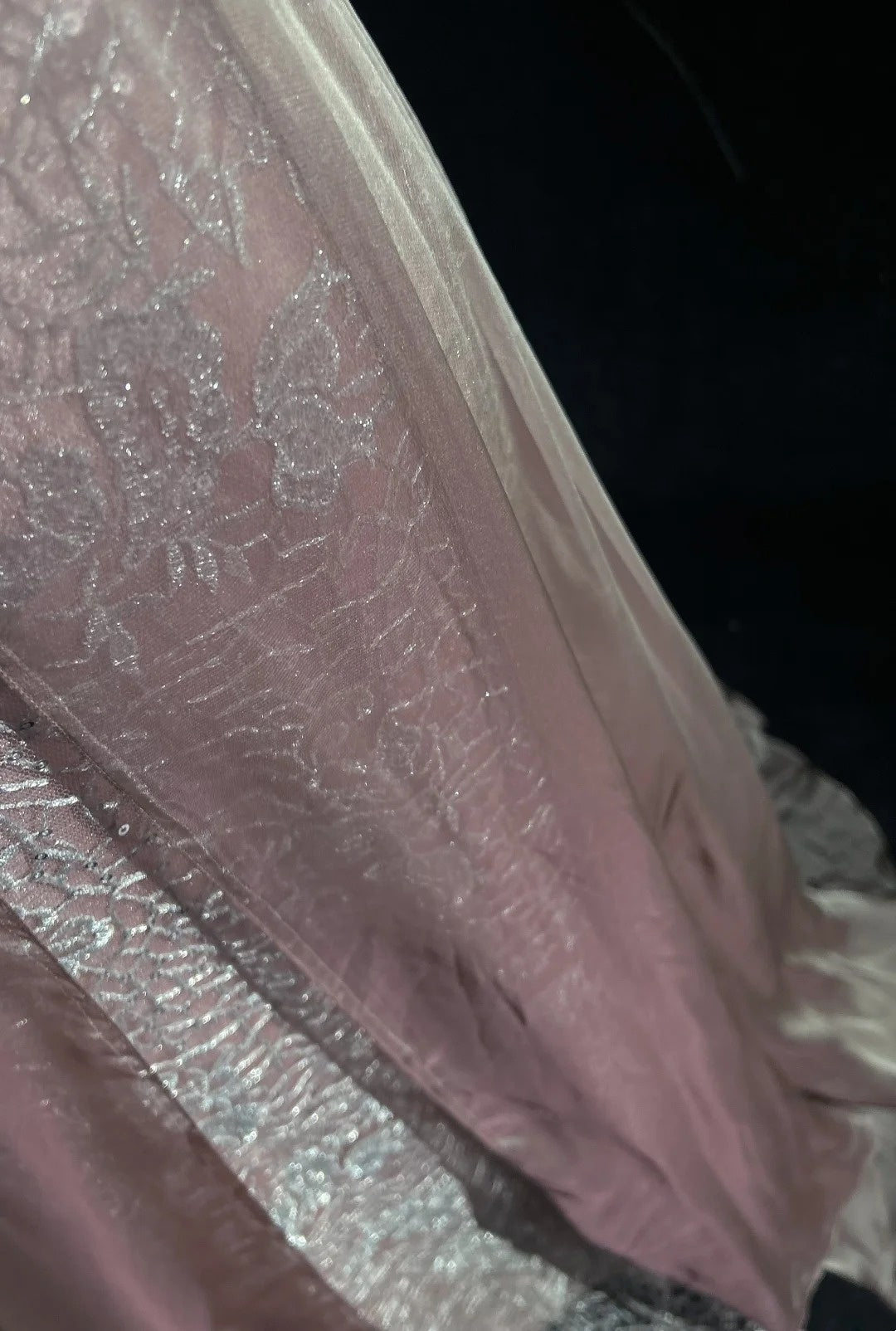 Robes de bal vintage esthétiques en mousseline de soie rose clair, coupe trapèze, dos nu, perles, robe de soirée longue N3034