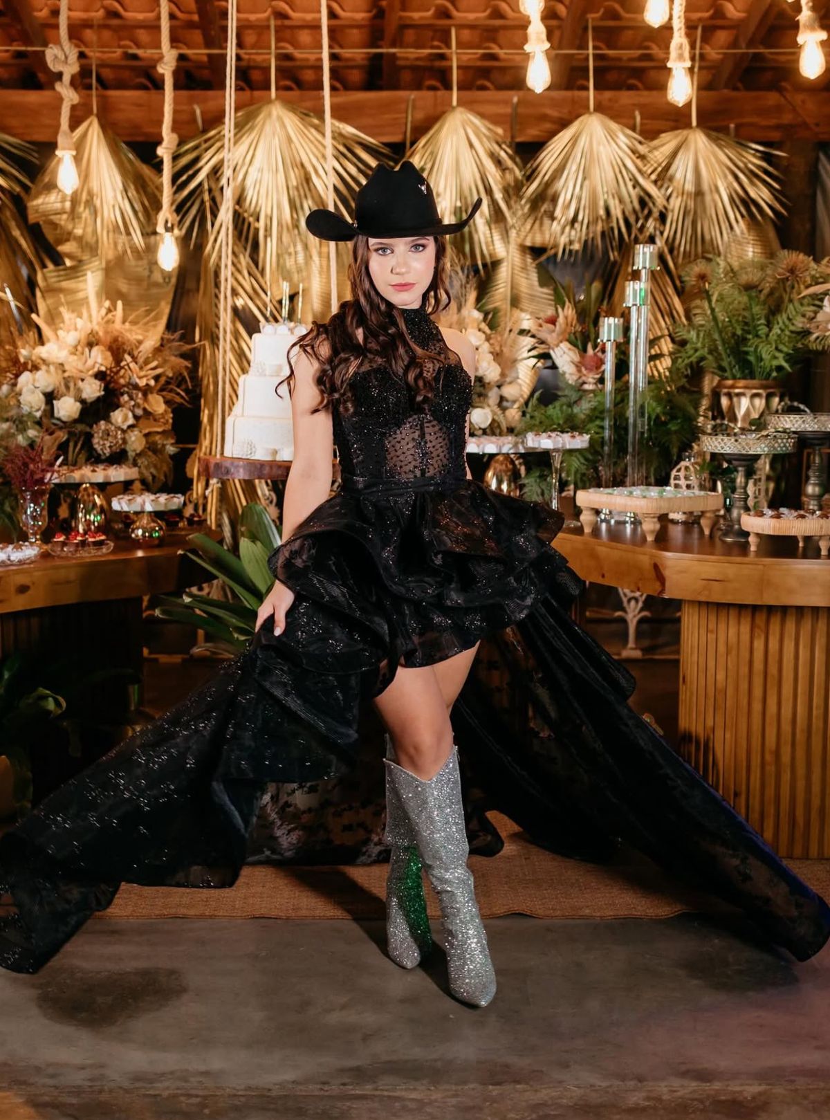 Schwarzes, langes, asymmetrisches Ballkleid aus Organza für Damen, formelles Abendkleid für Tanz und Party AB1725