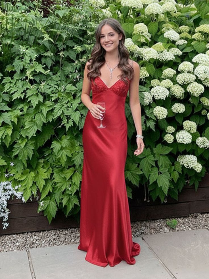Blue Mermaid V-neck Beaded Back Tie Long Prom Dress Party Dresses For Women AB1476