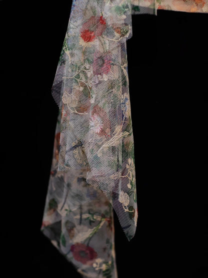 Ästhetisches kurzes Ballkleid mit Blumenmuster, Kleid zum 16. Geburtstag, Homecoming-Kleid, Cocktailkleid SA002