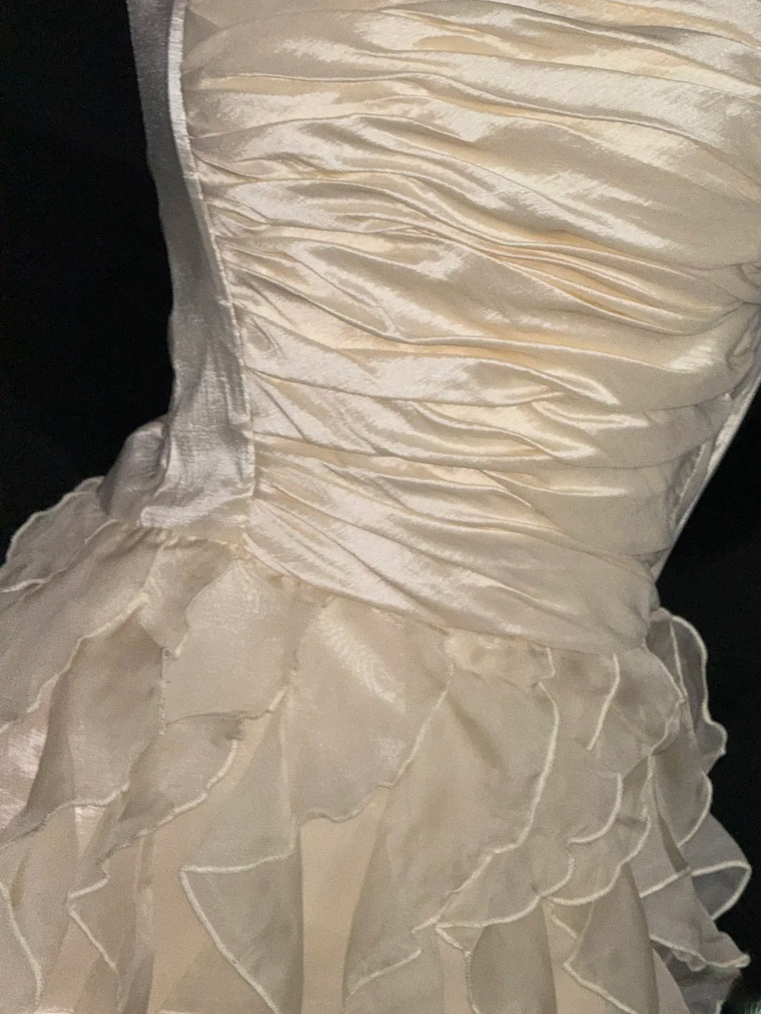 Robes de bal de fin d'année modestes, sans bretelles, champagne clair, courtes, pour l'école secondaire, pour les élèves de 3e, d'inspiration pour le bal de promo, robe de soirée RB3349