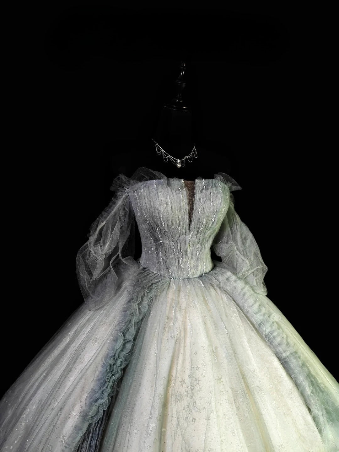 Pretty Ball Gown Off The Shoulder Gray With Sleeves Moda 2000 Quince Dress Long 15 Quinceanera Dresses Ideas Formal Outfit RB6362